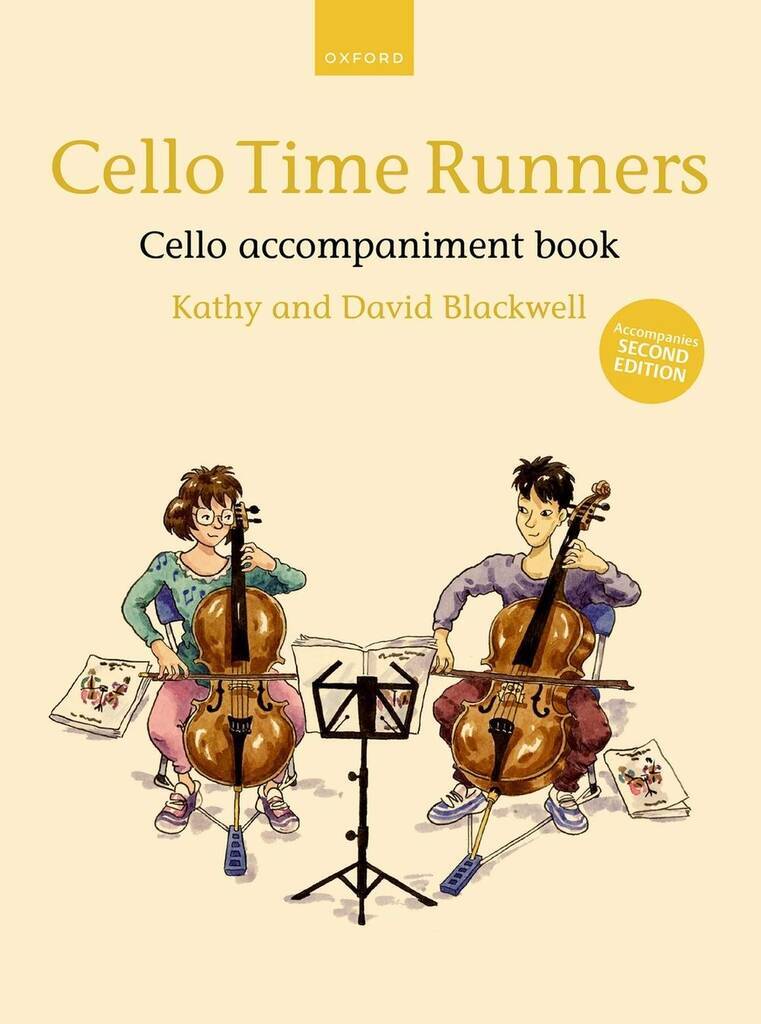 Carte Cello Time Runners Cello accompaniment book (for Second Edition) Accompanies Second Edition  (Paperback) 