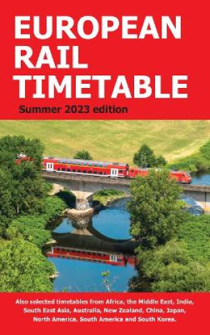 Könyv European Rail Timetable Summer 2023 