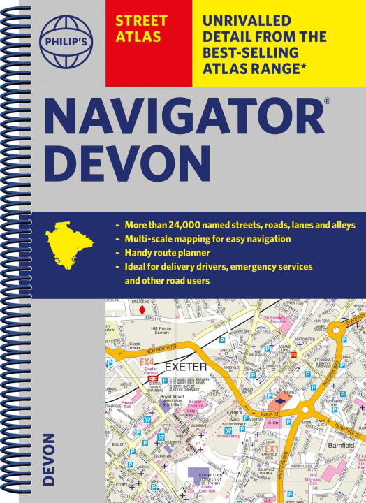 Kniha Philip's Navigator Street Atlas Devon Philip's Maps