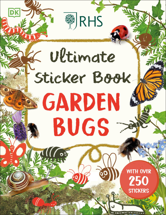 Książka Ultimate Sticker Book Garden Bugs: With Over 250 Stickers 