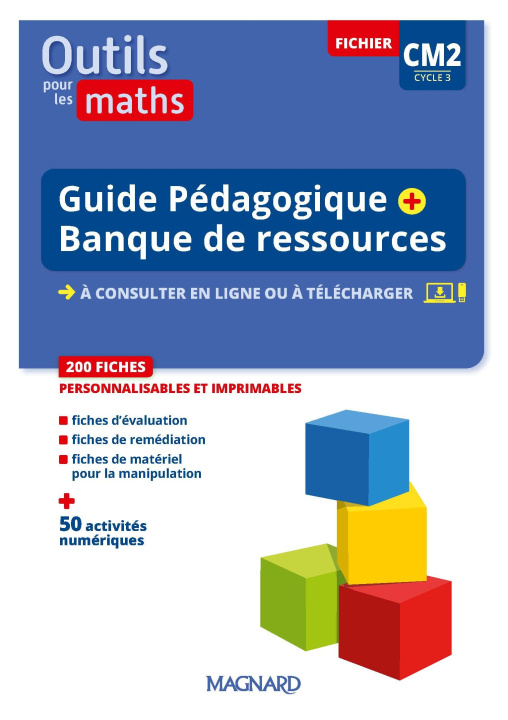 Kniha Outils pour les Maths CM2 (2023) - Guide pédagogique + banque de ressources à télécharger Ginet