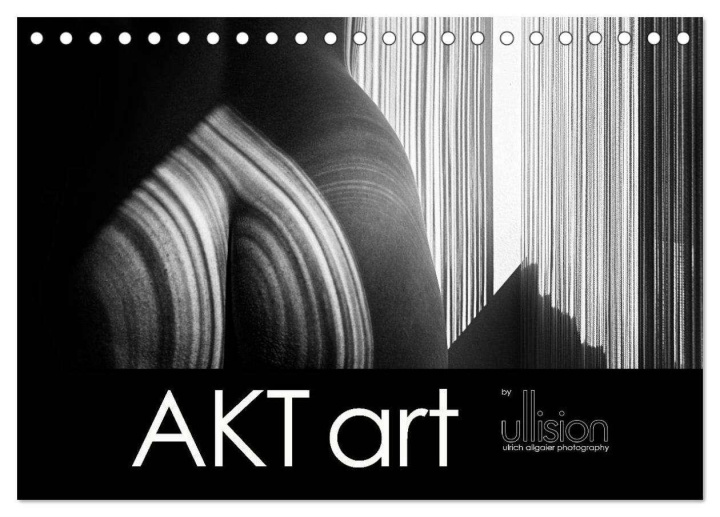 Calendar / Agendă AKT art (Tischkalender 2024 DIN A5 quer), CALVENDO Monatskalender 