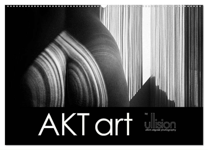 Naptár/Határidőnapló AKT art (Wandkalender 2024 DIN A2 quer), CALVENDO Monatskalender 
