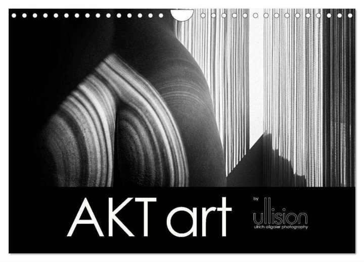 Naptár/Határidőnapló AKT art (Wandkalender 2024 DIN A4 quer), CALVENDO Monatskalender 