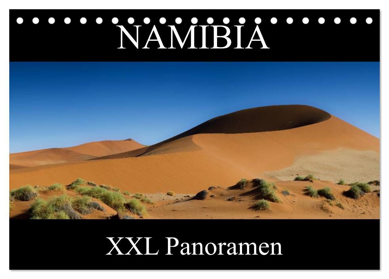 Calendar / Agendă Namibia - XXL Panoramen (Tischkalender 2024 DIN A5 quer), CALVENDO Monatskalender 