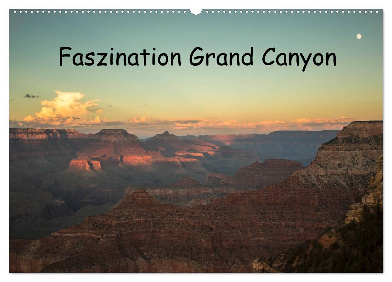 Kalendar/Rokovnik Faszination Grand Canyon / CH-Version (Wandkalender 2024 DIN A2 quer), CALVENDO Monatskalender 