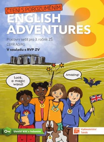 Książka English adventures 3 - pracovní sešit 