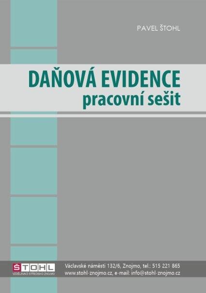 Kniha Daňová evidence - pracovní sešit 2023 Pavel Štohl