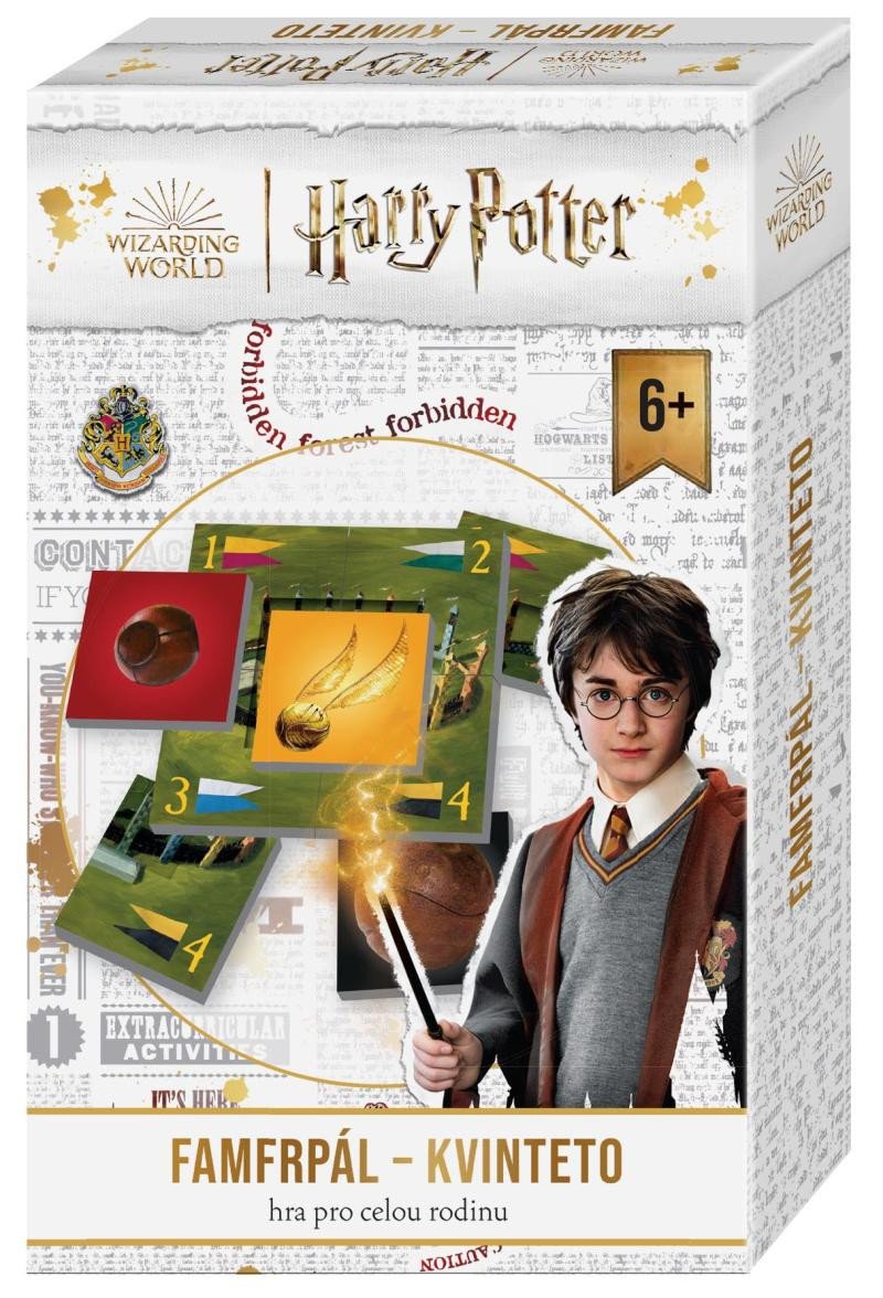 Joc / Jucărie Harry Potter Famfrpál Kvinteto - rodinná hra (cestovní verze) 