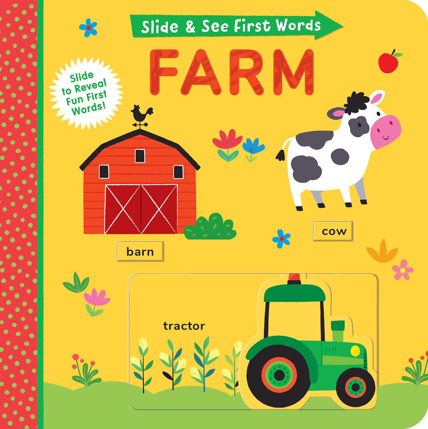 Книга Slide and See First Words: Farm Samantha Meredith
