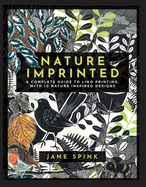 Книга Nature Imprinted: 10 Inspiring Linocut Prints 