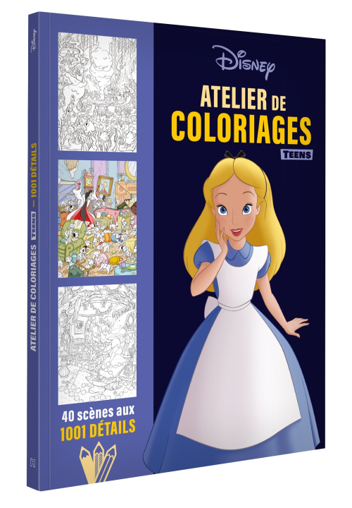 Knjiga DISNEY - Les Ateliers de Coloriages - Les bébés animaux 