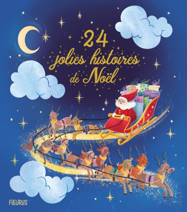 Carte 24 jolies histoires de Noël Anne-Sophie Plat