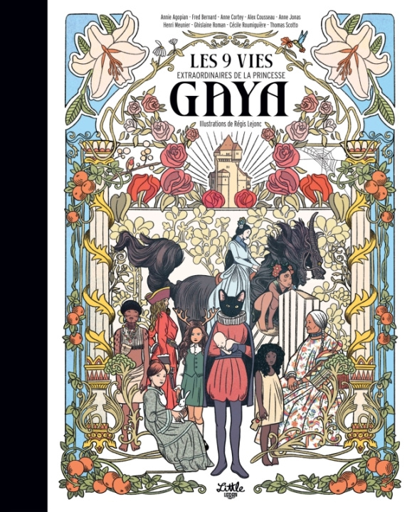 Kniha Les 9 vies extraordinaires de la princesse Gaya 