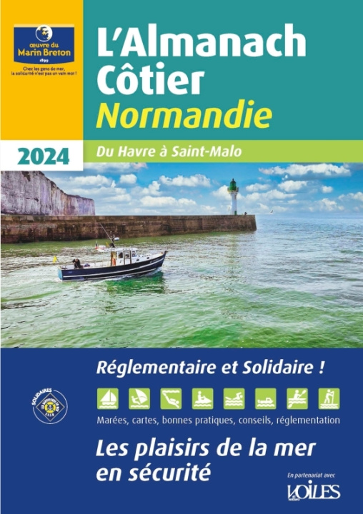 Könyv Almanach côtier Normandie 2024 Association L'Oeuvre du Marin Breton