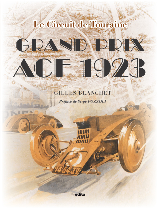 Carte Grand Prix ACF 1923 Blanchet