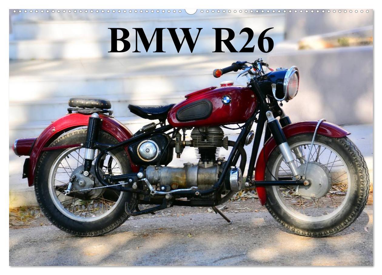 Календар/тефтер BMW R26 (Wandkalender 2024 DIN A2 quer), CALVENDO Monatskalender 