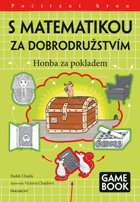 Könyv S matematikou za dobrodružstvím - Honba za pokladem Radek Chajda