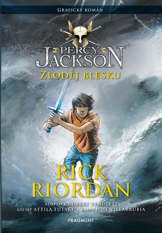 Kniha Percy Jackson - Zloděj blesku (Grafický román) Rick Riordan