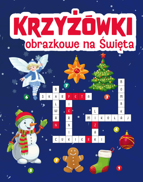 Book Krzyżówki obrazkowe na Święta 