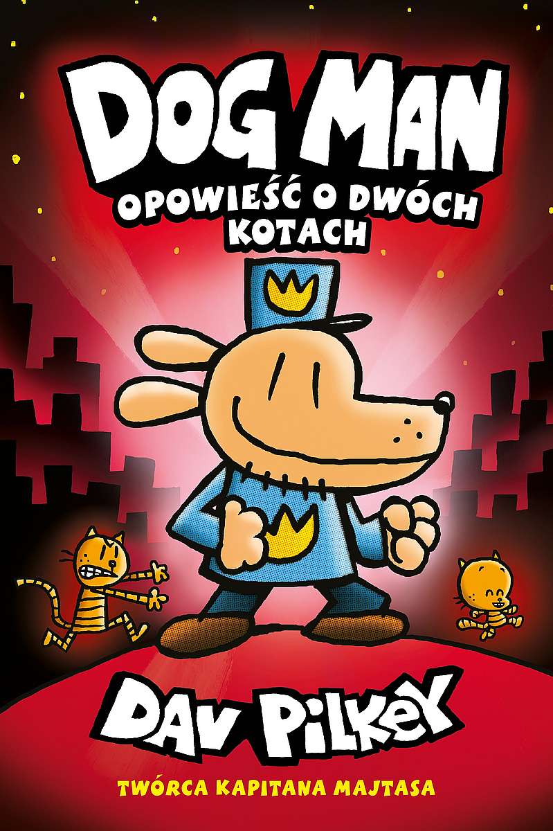 Kniha Dogman 3 Opowieść o dwóch kotach Pilkey Dav