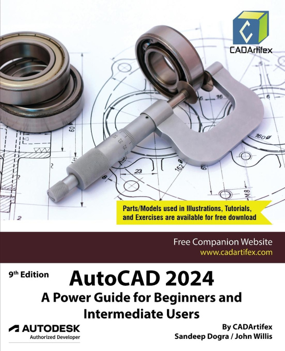Книга AutoCAD 2024 Sandeep Dogra
