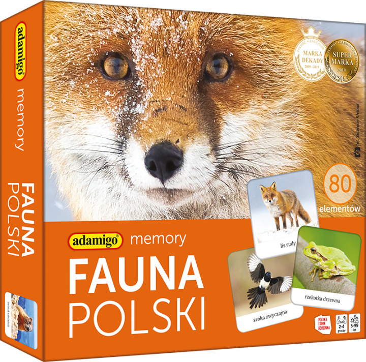 Książka Fauna Polski Memory 