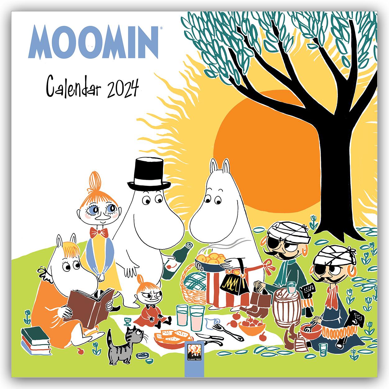 Kalendar/Rokovnik Moomin - Mumins 2024 