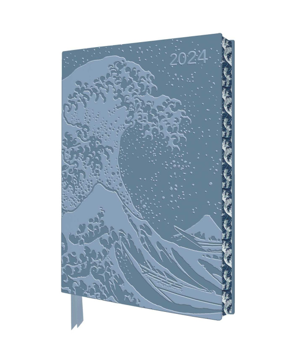Könyv Katsushika Hokusai - Die große Welle - Tischkalender 2024 