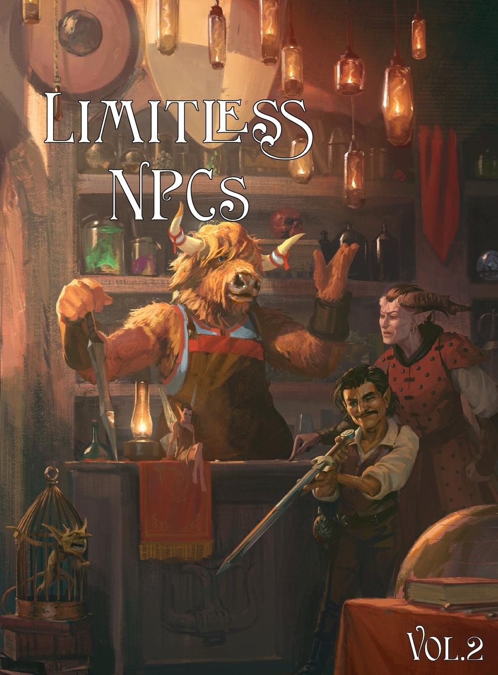 Libro Limitless Non Player Characters vol. 2 Michael Johnson
