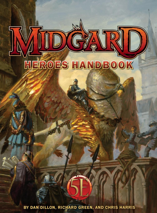 Carte Midgard Heroes Handbook 5e Kobold Press