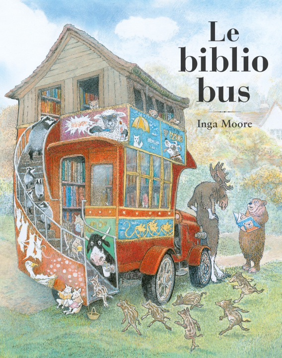 Knjiga Le bibliobus Moore Inga
