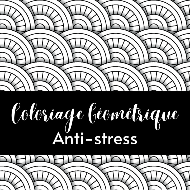 Carte Coloriage Géométrique Anti-Stress 