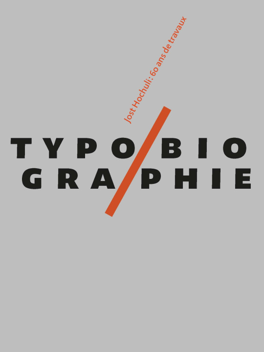 Carte Typobiographie Jost Hochuli
