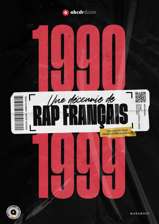 Książka 1990-1999 -Une décennie de rap français 