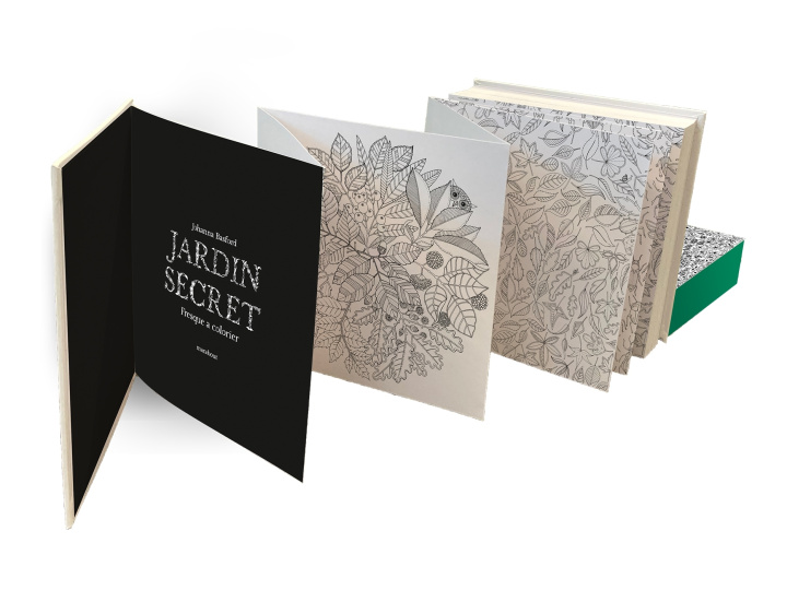 Knjiga Jardin Secret - Coffret Johanna Basford