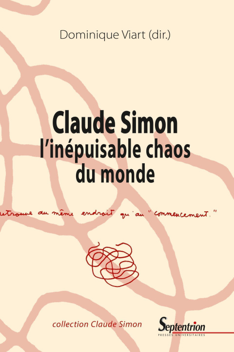 Book Claude Simon, l'inépuisable chaos du monde Viart