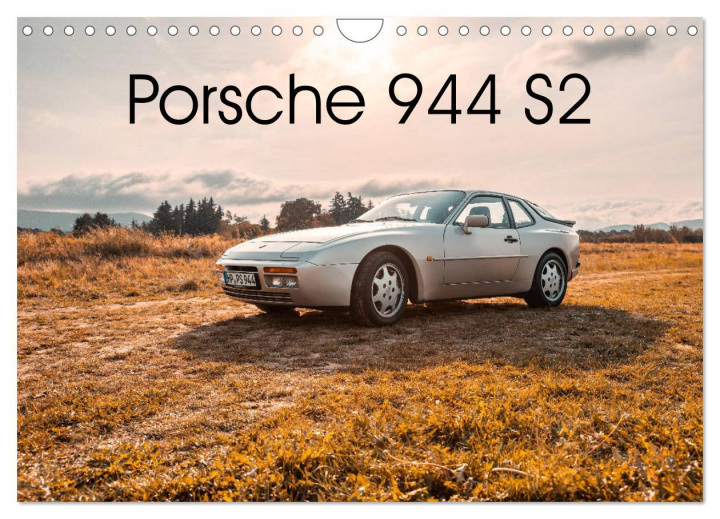 Calendario/Agenda '89 Porsche 944 S2 (Wandkalender 2024 DIN A4 quer), CALVENDO Monatskalender Björn Reiss