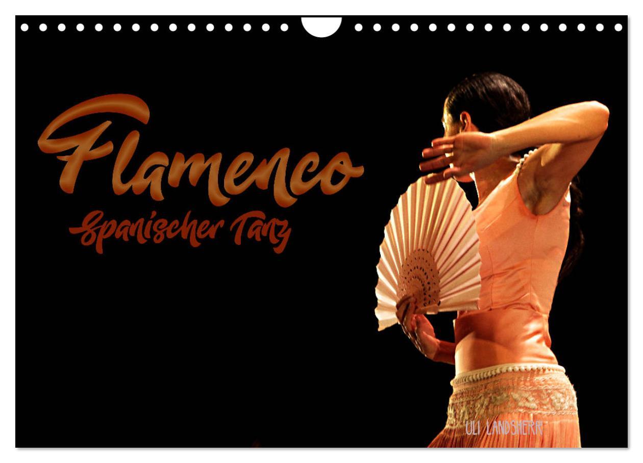 Kalendář/Diář Flamenco. Spanischer Tanz (Wandkalender 2024 DIN A4 quer), CALVENDO Monatskalender Uli Landsherr