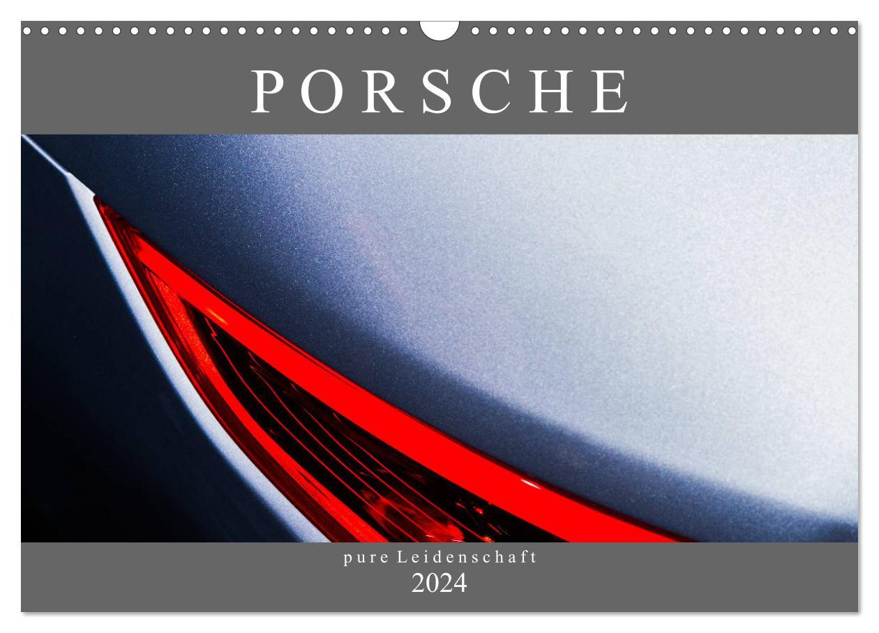 Calendar / Agendă Porsche - pure Leidenschaft (Wandkalender 2024 DIN A3 quer), CALVENDO Monatskalender Peter Schürholz