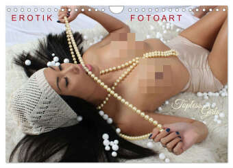 Kalendář/Diář EROTIK FOTOART - Topless Girls (Wandkalender 2024 DIN A4 quer), CALVENDO Monatskalender Peter Walter