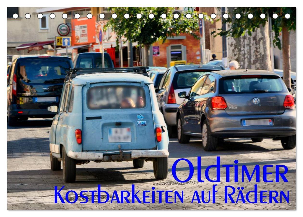 Kalender/Terminbuch Oldtimer - Kostbarkeiten auf Rädern (Tischkalender 2024 DIN A5 quer), CALVENDO Monatskalender Thomas Bartruff