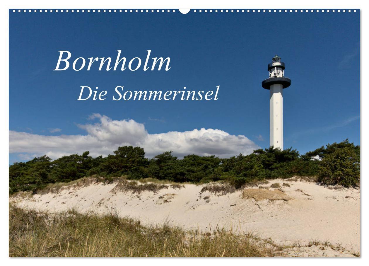 Kalendář/Diář Bornholm - Die Sommerinsel (Wandkalender 2024 DIN A2 quer), CALVENDO Monatskalender Lars Nullmeyer