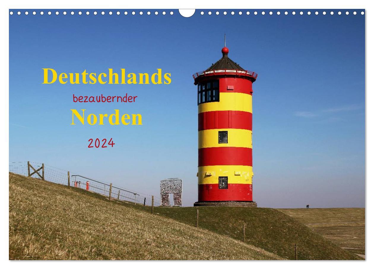 Calendar / Agendă Deutschlands bezaubernder Norden (Wandkalender 2024 DIN A3 quer), CALVENDO Monatskalender Manuela Deigert