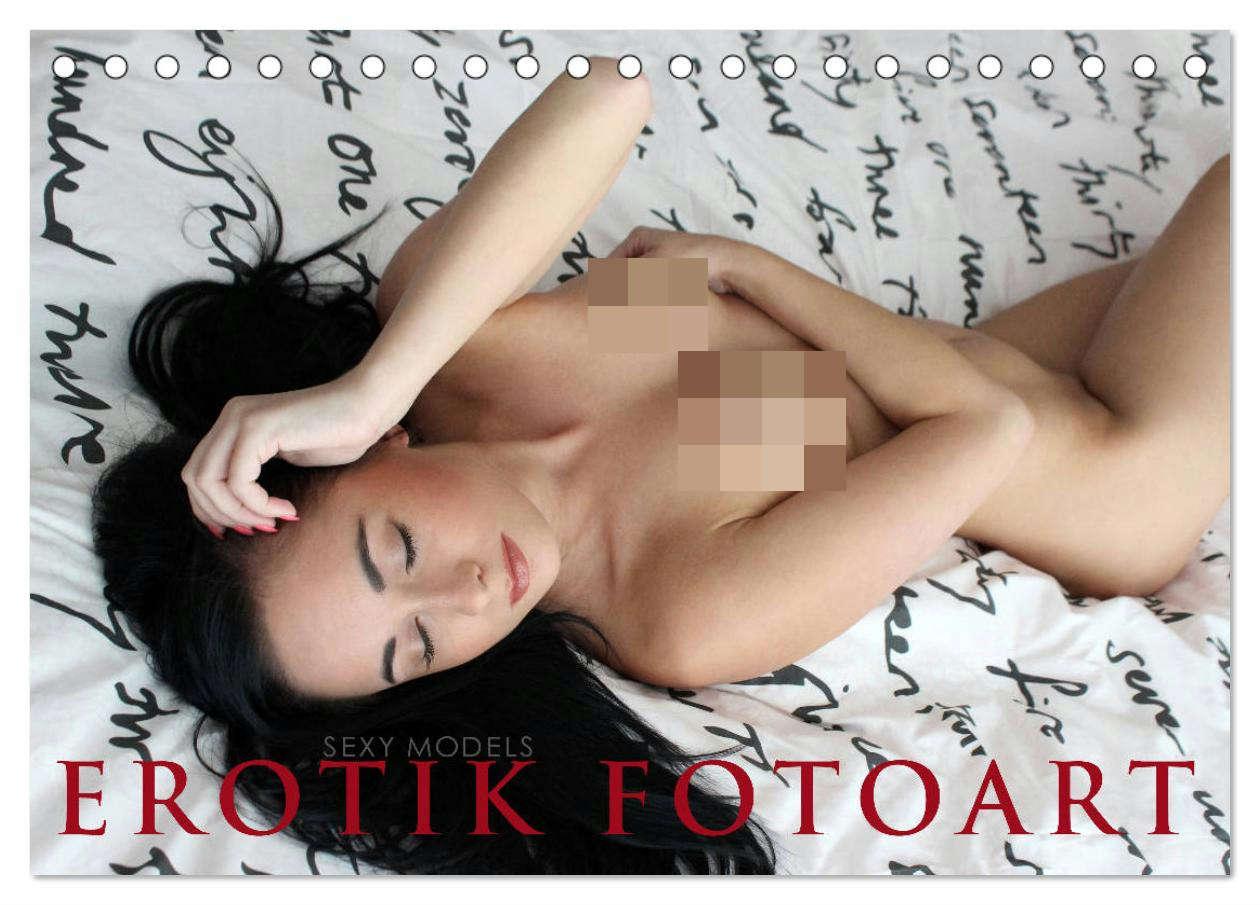 Календар/тефтер Erotik Fotoart Sexy Models (Tischkalender 2024 DIN A5 quer), CALVENDO Monatskalender Peter Walter