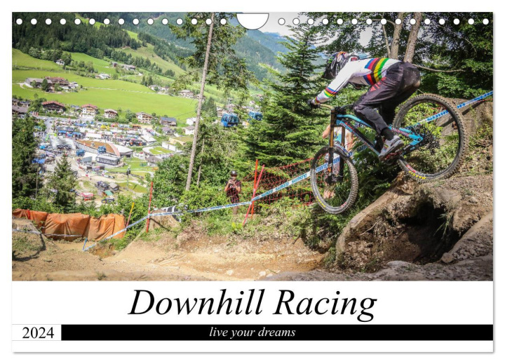 Ημερολόγιο/ημερολόγιο ατζέντα Downhill Racing (Wandkalender 2024 DIN A4 quer), CALVENDO Monatskalender Arne Fitkau