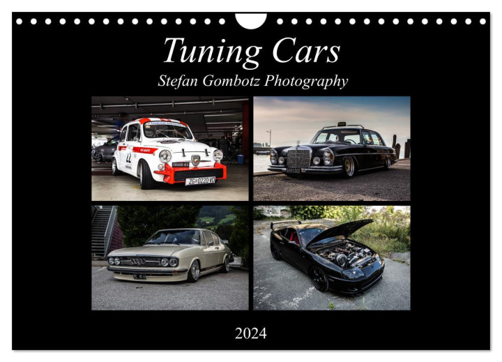Calendar / Agendă Tuning Cars (Wandkalender 2024 DIN A4 quer), CALVENDO Monatskalender Stefan Gombotz