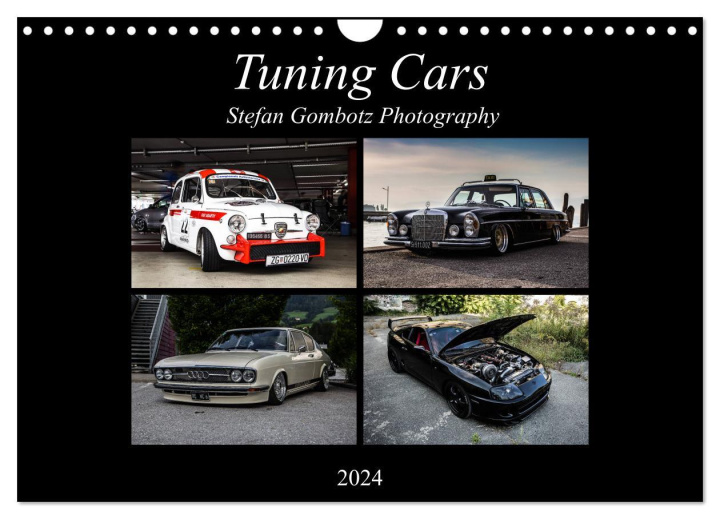 Kalendarz/Pamiętnik Tuning Cars (Wandkalender 2024 DIN A4 quer), CALVENDO Monatskalender Stefan Gombotz