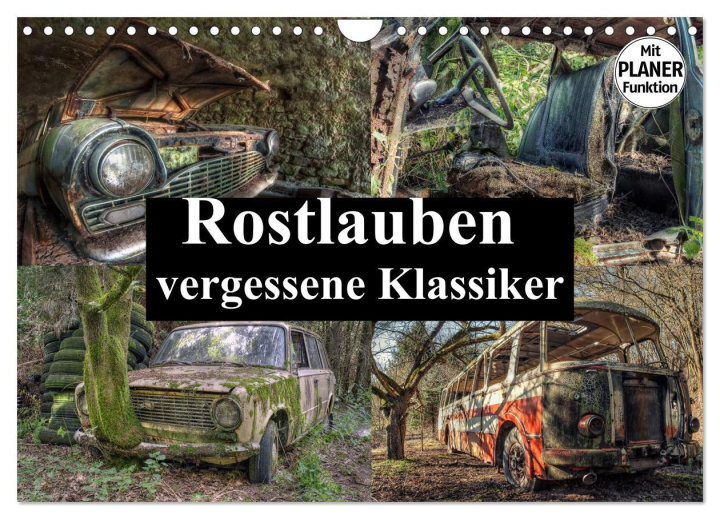Calendar / Agendă Rostlauben - vergessene Klassiker (Wandkalender 2024 DIN A4 quer), CALVENDO Monatskalender Carina Buchspies