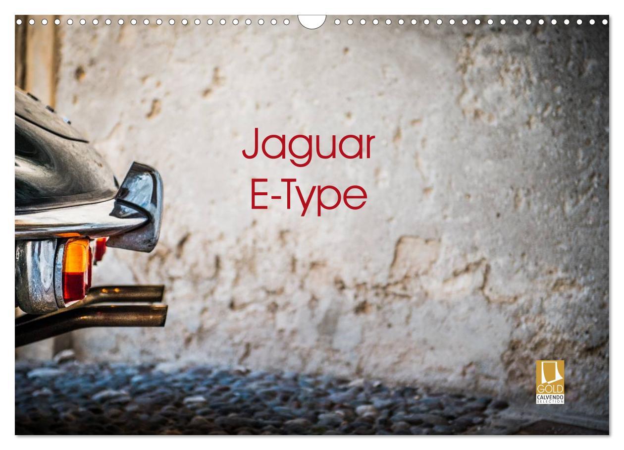 Calendar / Agendă Jaguar E-Type 2024 (Wandkalender 2024 DIN A3 quer), CALVENDO Monatskalender Petra Sagnak